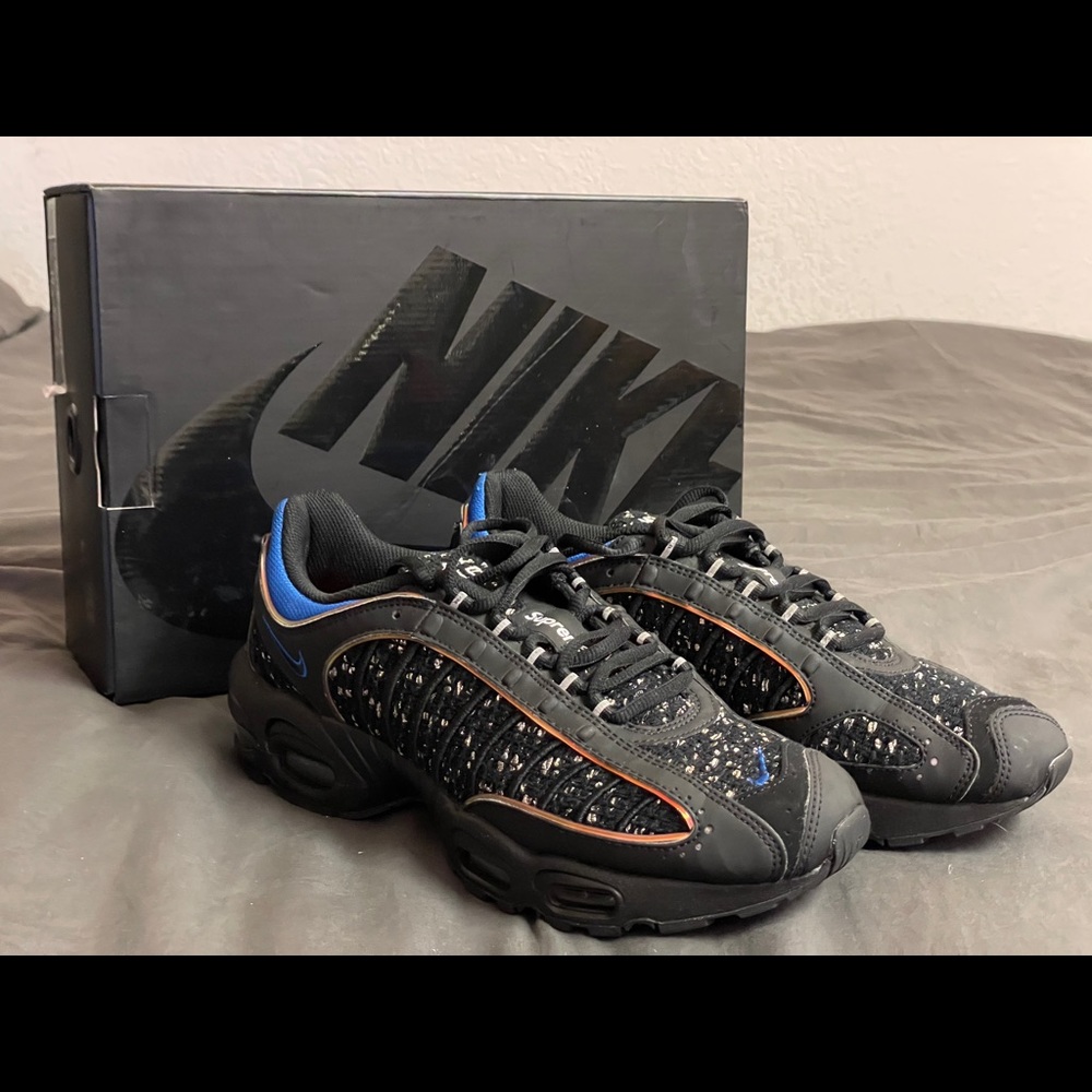 Supreme Nike Air Tailwind 2 in Black/Coblalt